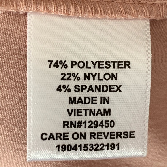 Elle S ladies top. Blush. - Picture 6 of 7